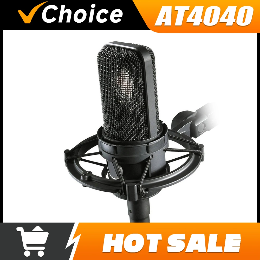 Audio-Technica AT4040 Конденсаторный микрофон с большой диафрагмой для профессиональной студийной записи с высокой чувствительностью
Audio-Technica AT4040 Конденсаторный микрофон с большой диафрагмой для профессиональной студийной записи с высокой чувствительностью