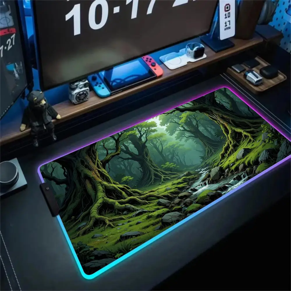 RGB Mouse pad Magic Wooden boat gaming mat rubber anti-slip Desk Mat LED glow Gaming keypad mousepad gamer pc accessories
RGB Mouse pad Magic Wooden boat gaming mat rubber anti-slip Desk Mat LED glow Gaming keypad mousepad gamer pc accessories