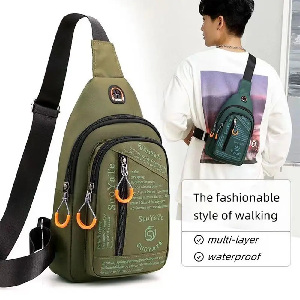 1Pcs New Nylon Men Chest Bag Black Blue Green Multifunctional Waist Bag Sports Large Capacity Crossbody Bag Mobile Phone
1Pcs New Nylon Men Chest Bag Black Blue Green Multifunctional Waist Bag Sports Large Capacity Crossbody Bag Mobile Phone