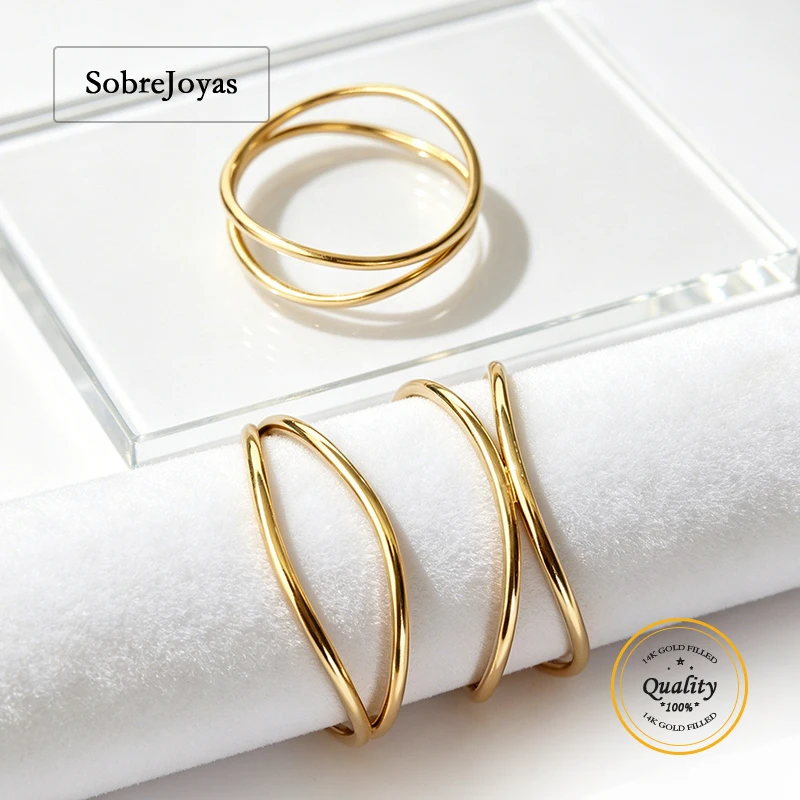 14K Gold Filled Wave Rings Boho Minimalist Knuckle Ring for Women Gold Accessories Wholesale Jewelry
14K Gold Filled Wave Rings Boho Minimalist Knuckle Ring for Women Gold Accessories Wholesale Jewelry