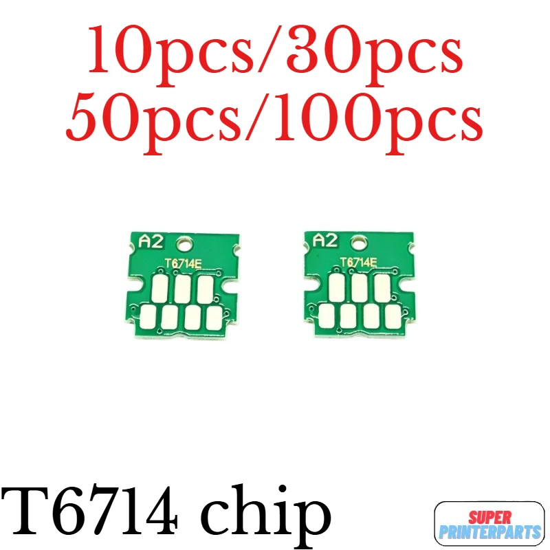 T6714 Ink Maintenance Box Chips For Epson WF-C8690 WF-C8690DWF WF-C869R WF-C8610 WF-C8190 WF-C8190DW C13T671400 T671400 Printers
T6714 Ink Maintenance Box Chips For Epson WF-C8690 WF-C8690DWF WF-C869R WF-C8610 WF-C8190 WF-C8190DW C13T671400 T671400 Printers