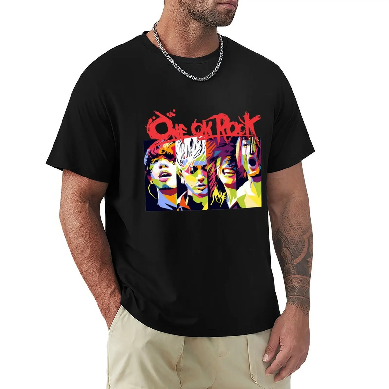 One Ok Rock Fan Art T-Shirt Casual Street Style Short Sleeve Tee
One Ok Rock Fan Art T-Shirt Casual Street Style Short Sleeve Tee