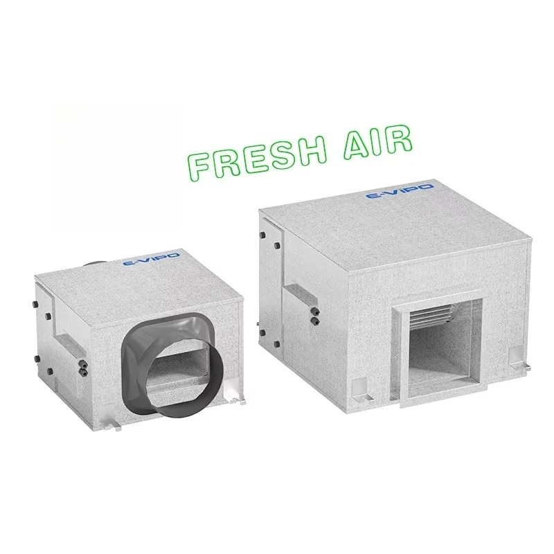 Rectangular Contemporary Unidirectional Ventilation Unit Fresh Air System Controlled Mechanical Ventilation Air Recuperator
Rectangular Contemporary Unidirectional Ventilation Unit Fresh Air System Controlled Mechanical Ventilation Air Recuperator