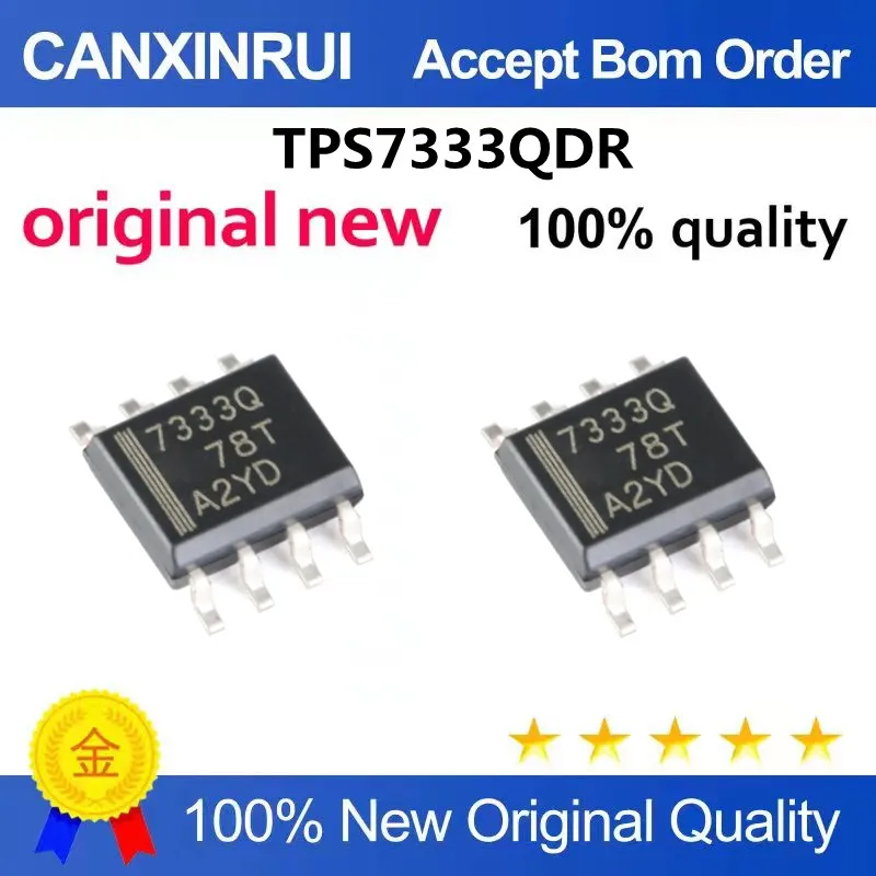 Imported non-domestic TPS7333QDR TPS7333QD 7333Q TPS7333Q voltage regulator chip
Imported non-domestic TPS7333QDR TPS7333QD 7333Q TPS7333Q voltage regulator chip