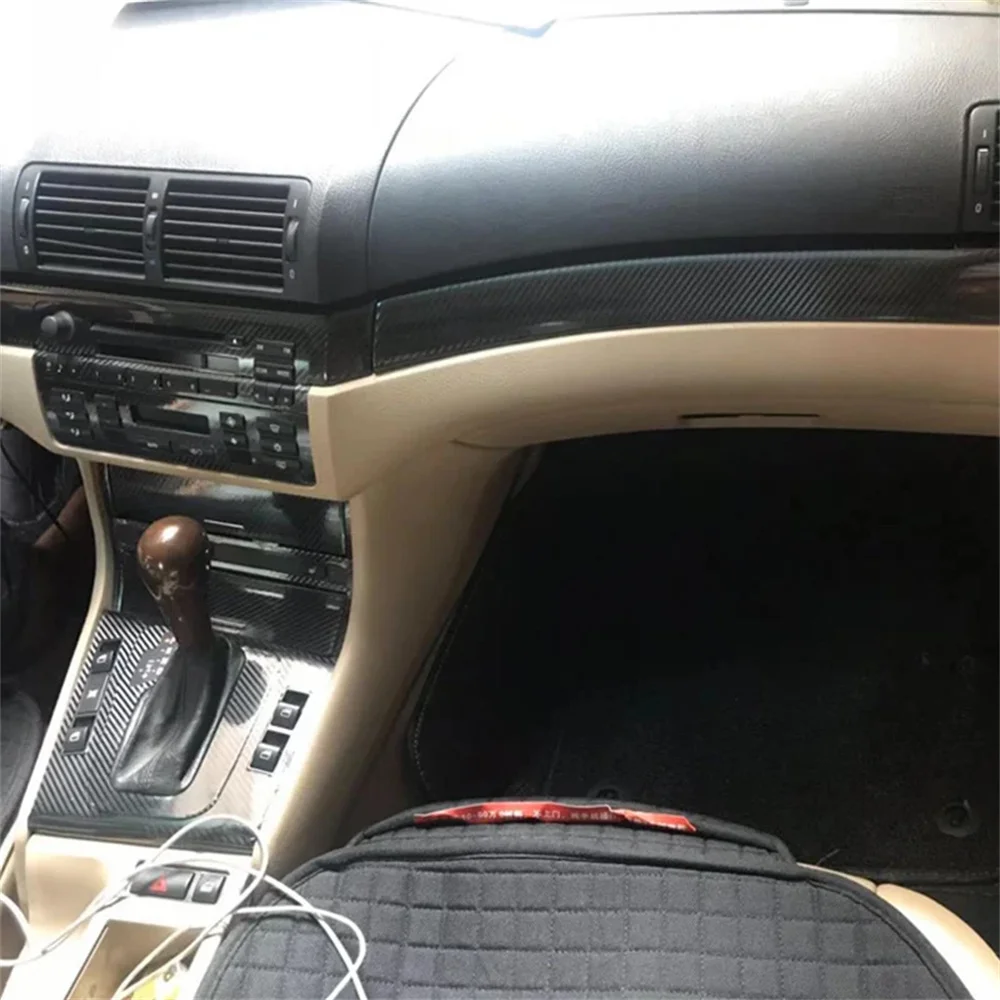 For BMW 3 Series E46 4 Car Door Interior Central Control Panel Door Handle Carbon Fiber Stickers Decals Car Styling Accessories
For BMW 3 Series E46 4 Car Door Interior Central Control Panel Door Handle Carbon Fiber Stickers Decals Car Styling Accessories