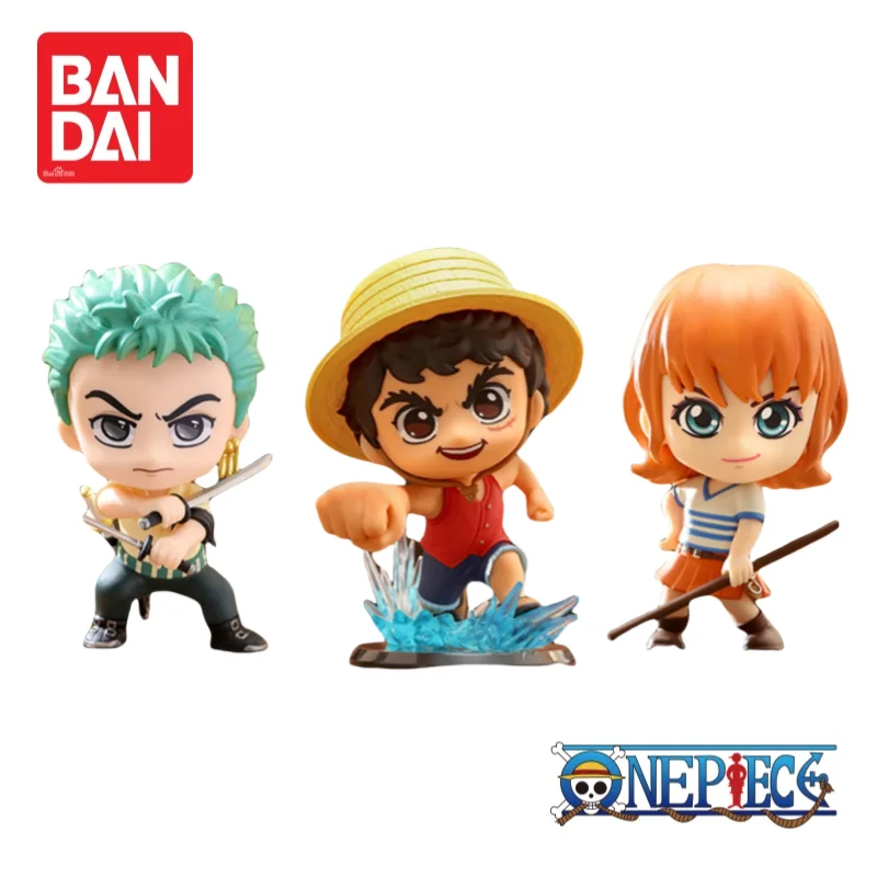 В наличии оригинальная фигурка Bandai One Piece, 100% натуральная фигурка Monkey D Luffy и Roronoa Zoro и Nami, украшения модели 
В наличии оригинальная фигурка Bandai One Piece, 100% натуральная фигурка Monkey D Luffy и Roronoa Zoro и Nami, украшения модели