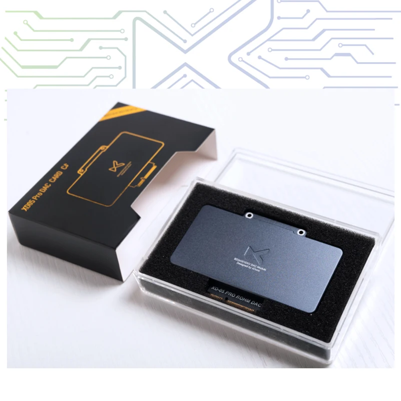 XDUOO ROHM BD34301 DAC Card for XD05 PRO
XDUOO ROHM BD34301 DAC Card for XD05 PRO