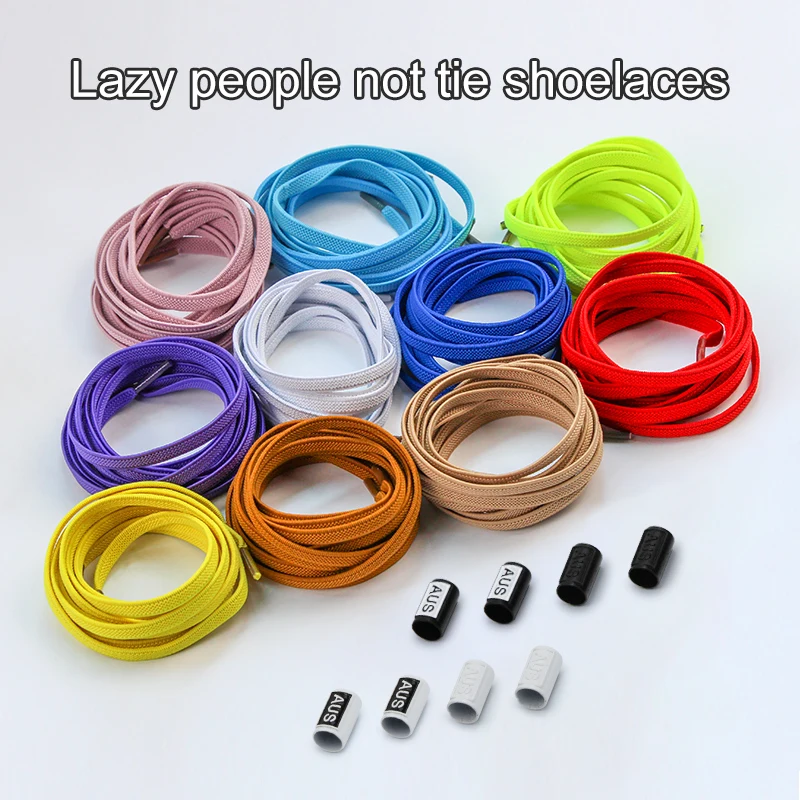New Elastic Shoelaces No Tie Sneakers Shoe Laces Women Man Laces Flat Shoelace Kids Adult Unisex Lazy Shoestrings
New Elastic Shoelaces No Tie Sneakers Shoe Laces Women Man Laces Flat Shoelace Kids Adult Unisex Lazy Shoestrings
