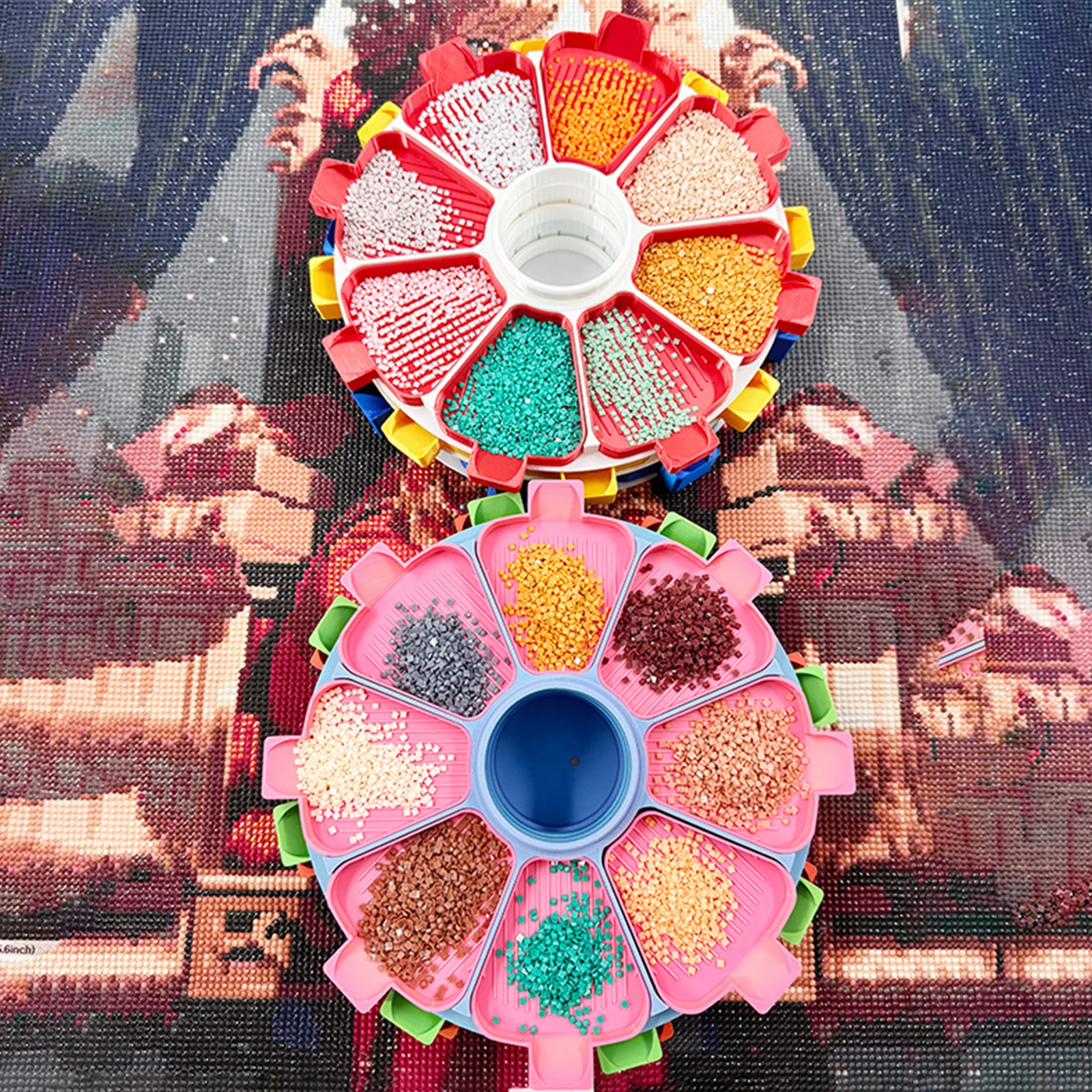 Rotating Diamond Painting Tray Organizer Rhinestone Tray Diamond Painting Accessories and Tools
Rotating Diamond Painting Tray Organizer Rhinestone Tray Diamond Painting Accessories and Tools