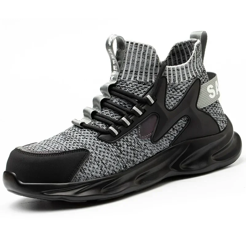 Men Lightweight Steel Toe Construction Site Safety Shoes DurableBreathable Anti Impact Anti Puncture Work Shoes
Men Lightweight Steel Toe Construction Site Safety Shoes DurableBreathable Anti Impact Anti Puncture Work Shoes