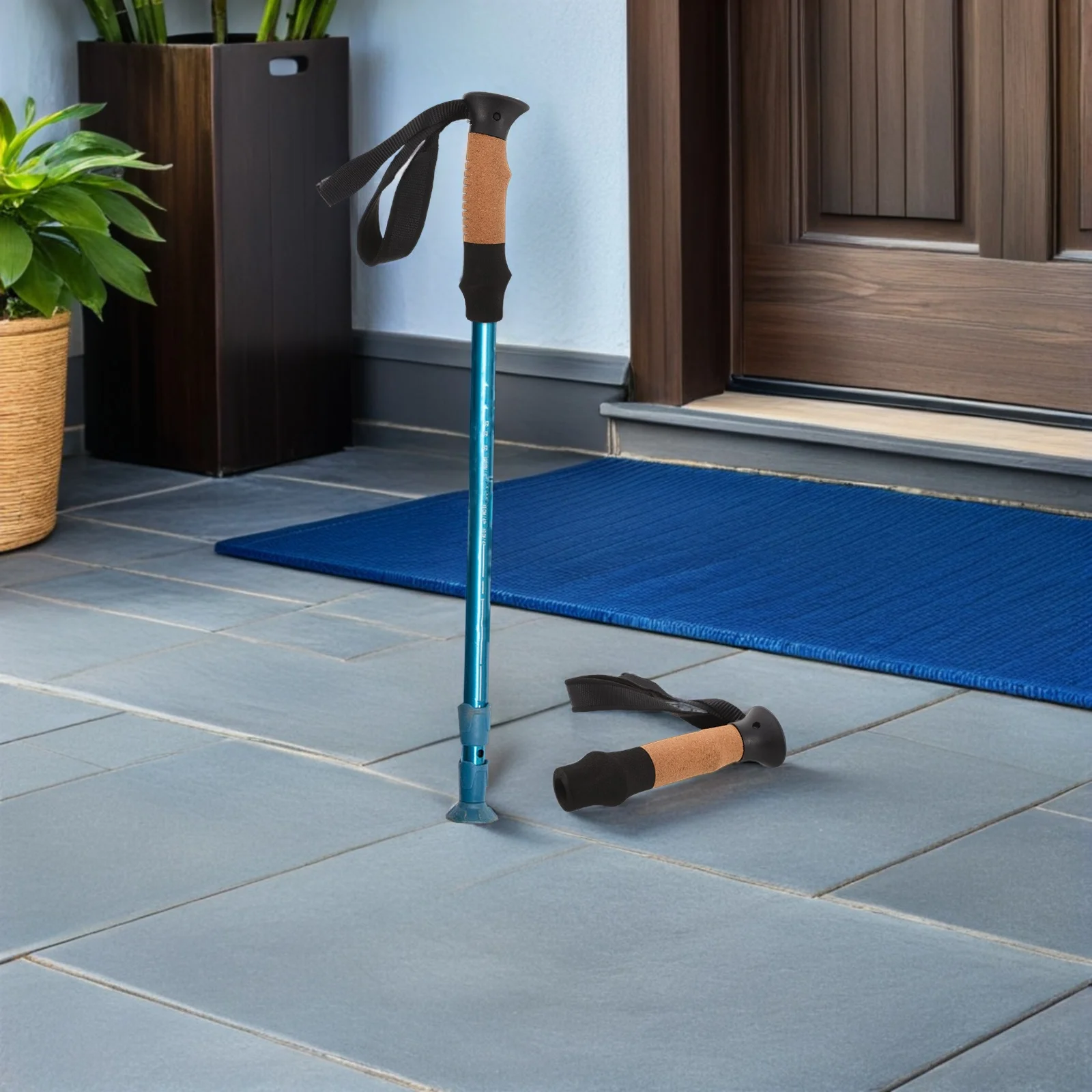 Walking Stick Handle with Cork Grip and Strap Replacement for Trekking Poles Canes Ergonomic Design Reduces Hand Fatigue Outdoor
Walking Stick Handle with Cork Grip and Strap Replacement for Trekking Poles Canes Ergonomic Design Reduces Hand Fatigue Outdoor