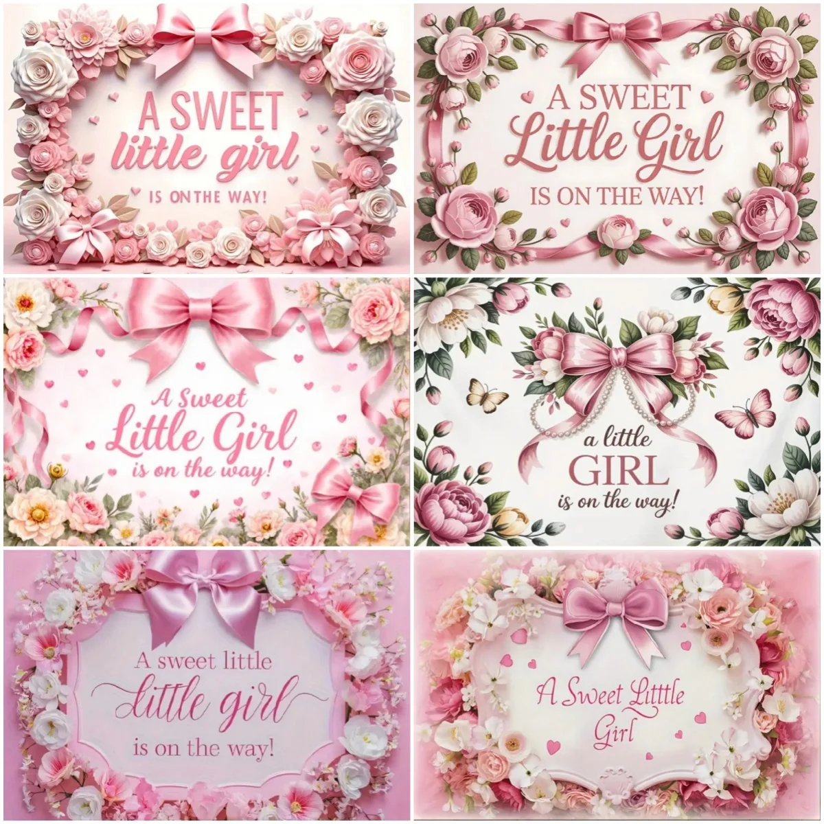 Flowers Leaves Theme Sweet Girl is in on the Way Pattern Party Decor Background Portrait Photography Props Baby Shower Banner
Flowers Leaves Theme Sweet Girl is in on the Way Pattern Party Decor Background Portrait Photography Props Baby Shower Banner