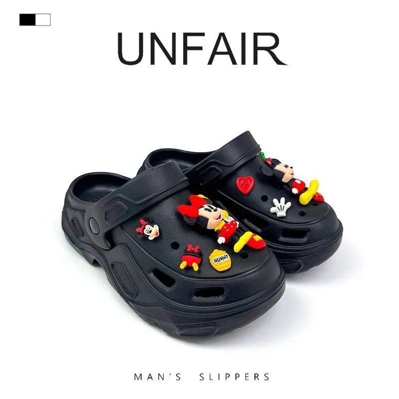 Cute Anime Mickey Clogs Slippers Garden Shoes 2026 Summer Closed Toe Breathable Soft Lightweight Non-slip Indooroutdoor Toy Gift
Cute Anime Mickey Clogs Slippers Garden Shoes 2026 Summer Closed Toe Breathable Soft Lightweight Non-slip Indooroutdoor Toy Gift