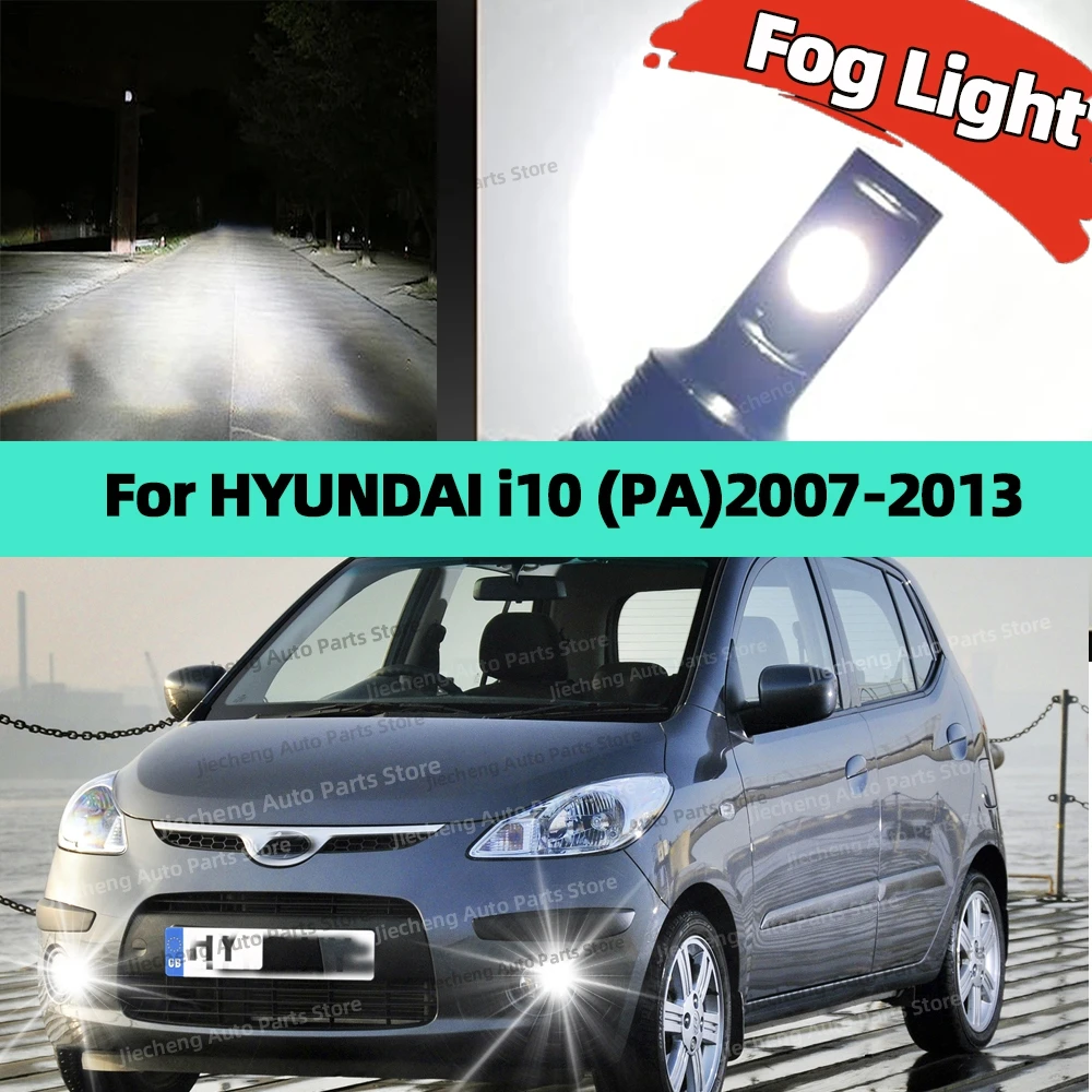 2Pcs Car LED Front Fog Light Bulbs 6000K White For HYUNDAI i10 PA 2007 2008 2009 2010 2011 2012 2013 Plug and Play
2Pcs Car LED Front Fog Light Bulbs 6000K White For HYUNDAI i10 PA 2007 2008 2009 2010 2011 2012 2013 Plug and Play