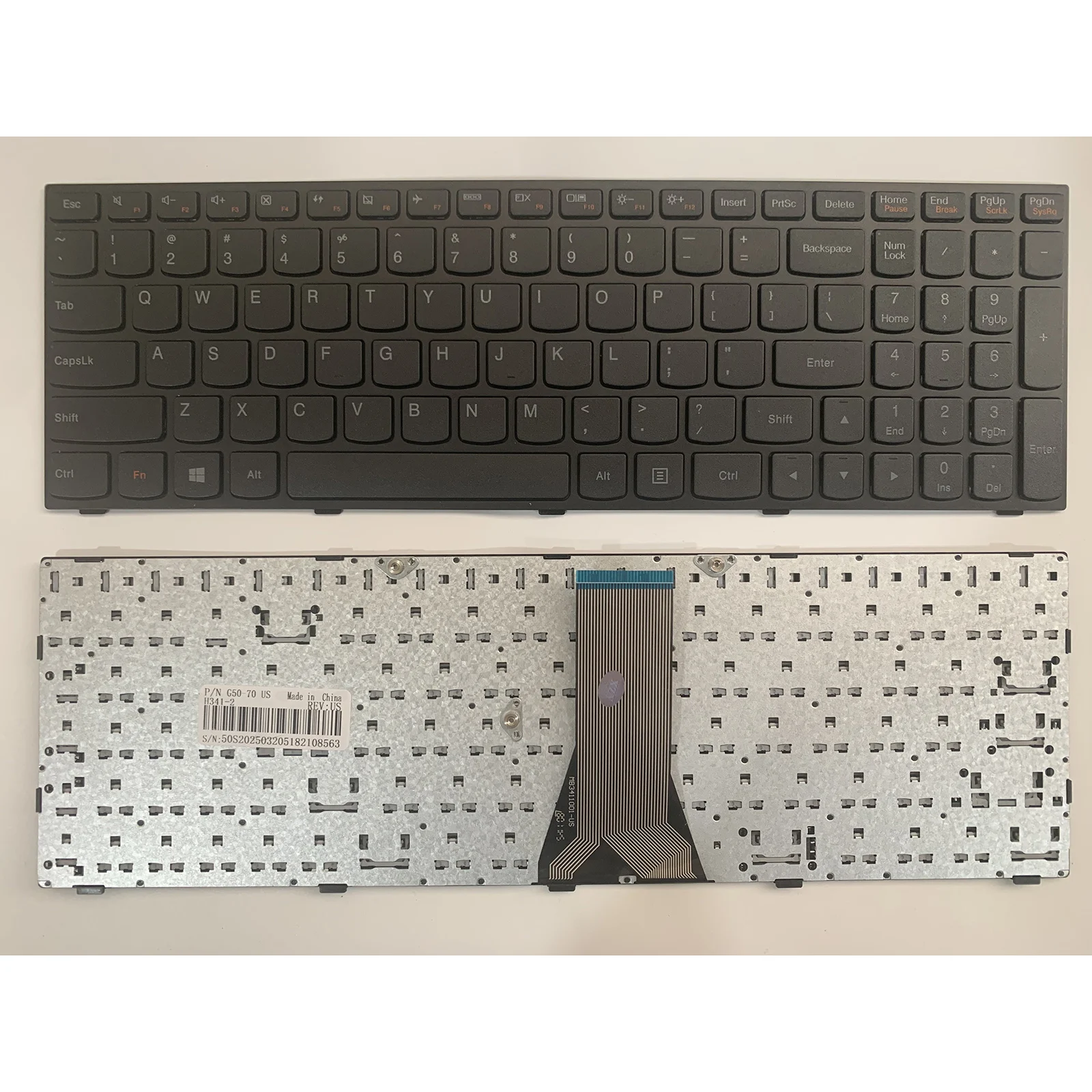 Laptop keyboard US Layout for Lenovo Ideapad G50 G50-30 G50-45 G50-70 G50-80 Z50 B50
Laptop keyboard US Layout for Lenovo Ideapad G50 G50-30 G50-45 G50-70 G50-80 Z50 B50