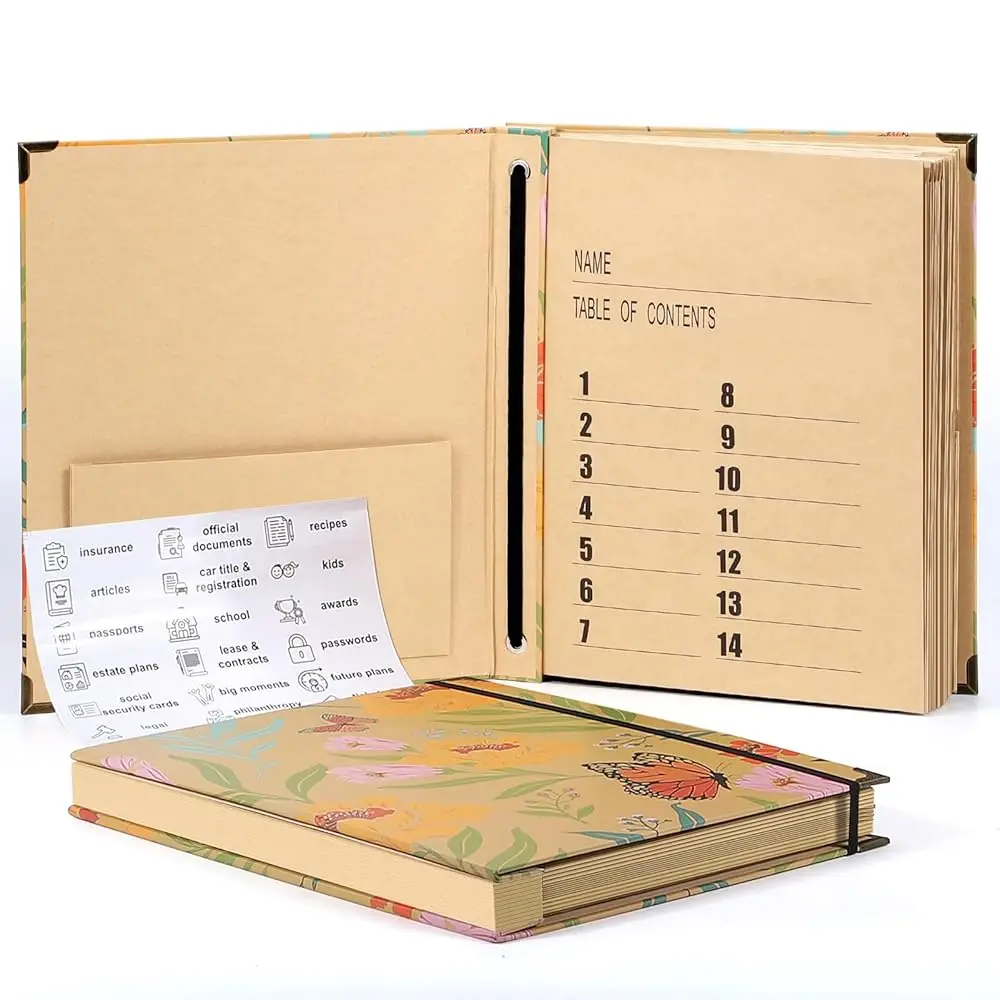 Important Document Organizer, Expanding File Folder for Important Papers, Emergency Binder, Birth Certificates, Social Securi
Important Document Organizer, Expanding File Folder for Important Papers, Emergency Binder, Birth Certificates, Social Securi