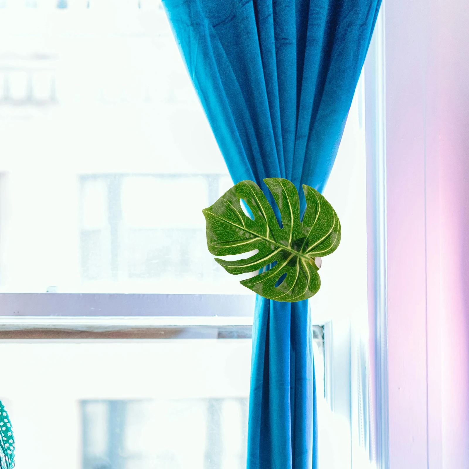 Curtain Tiebacks Buckles Monstera Leaf Clamps Plastic Boho Holdbacks Decorative Curtain Accessories High Realism Lifelike
Curtain Tiebacks Buckles Monstera Leaf Clamps Plastic Boho Holdbacks Decorative Curtain Accessories High Realism Lifelike