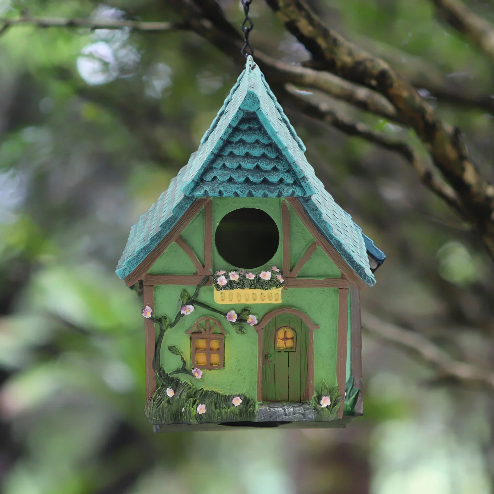 Hanging Garden Decoration Bird Feeder Ornament Balcony Ornament Convenient Hanging Structure Hand-Painted Detail
Hanging Garden Decoration Bird Feeder Ornament Balcony Ornament Convenient Hanging Structure Hand-Painted Detail