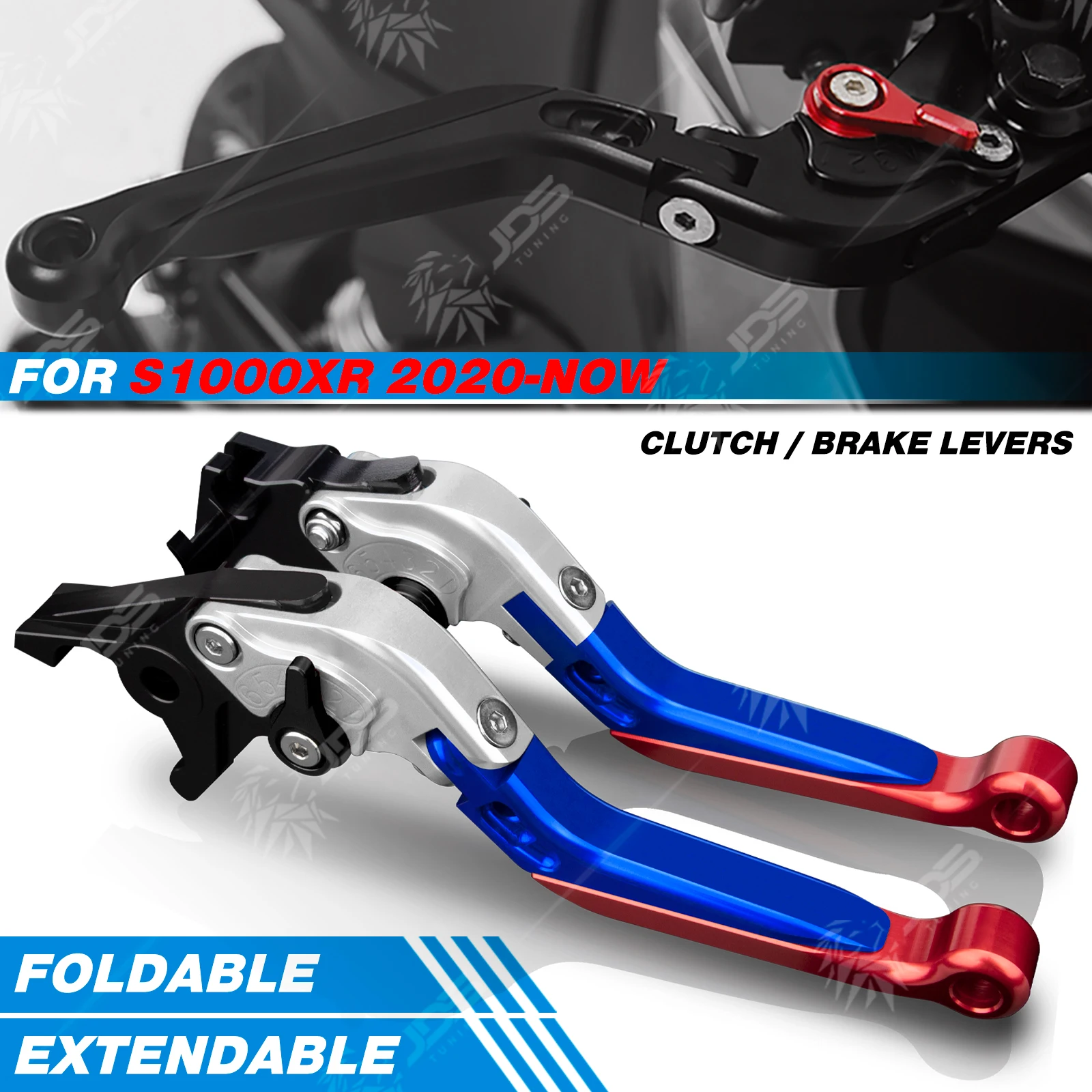 JDSTUNING For BMW S1000XR 2020-NOW Clutch Lever Brake Lever Set Foldable Adjustable Handle Levers Motorcycle Accessories Parts
JDSTUNING For BMW S1000XR 2020-NOW Clutch Lever Brake Lever Set Foldable Adjustable Handle Levers Motorcycle Accessories Parts
