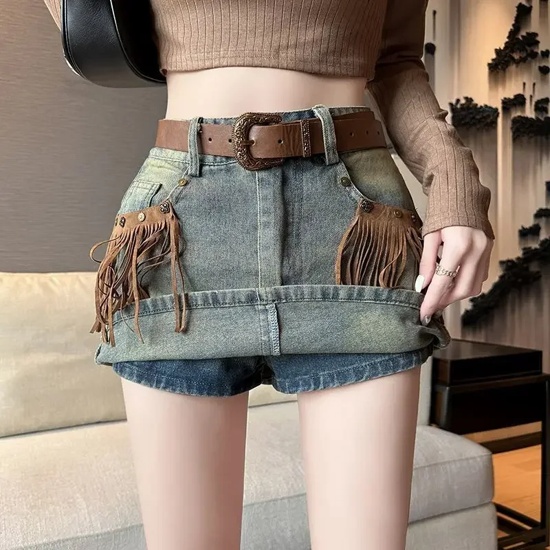 Woman Denim Skirt Pants Tight Wrap Chorts Jeans Skirts for Women Short Fringe Luxury Elegant Summer 2025 Cheap Korean Style Chic
Woman Denim Skirt Pants Tight Wrap Chorts Jeans Skirts for Women Short Fringe Luxury Elegant Summer 2025 Cheap Korean Style Chic