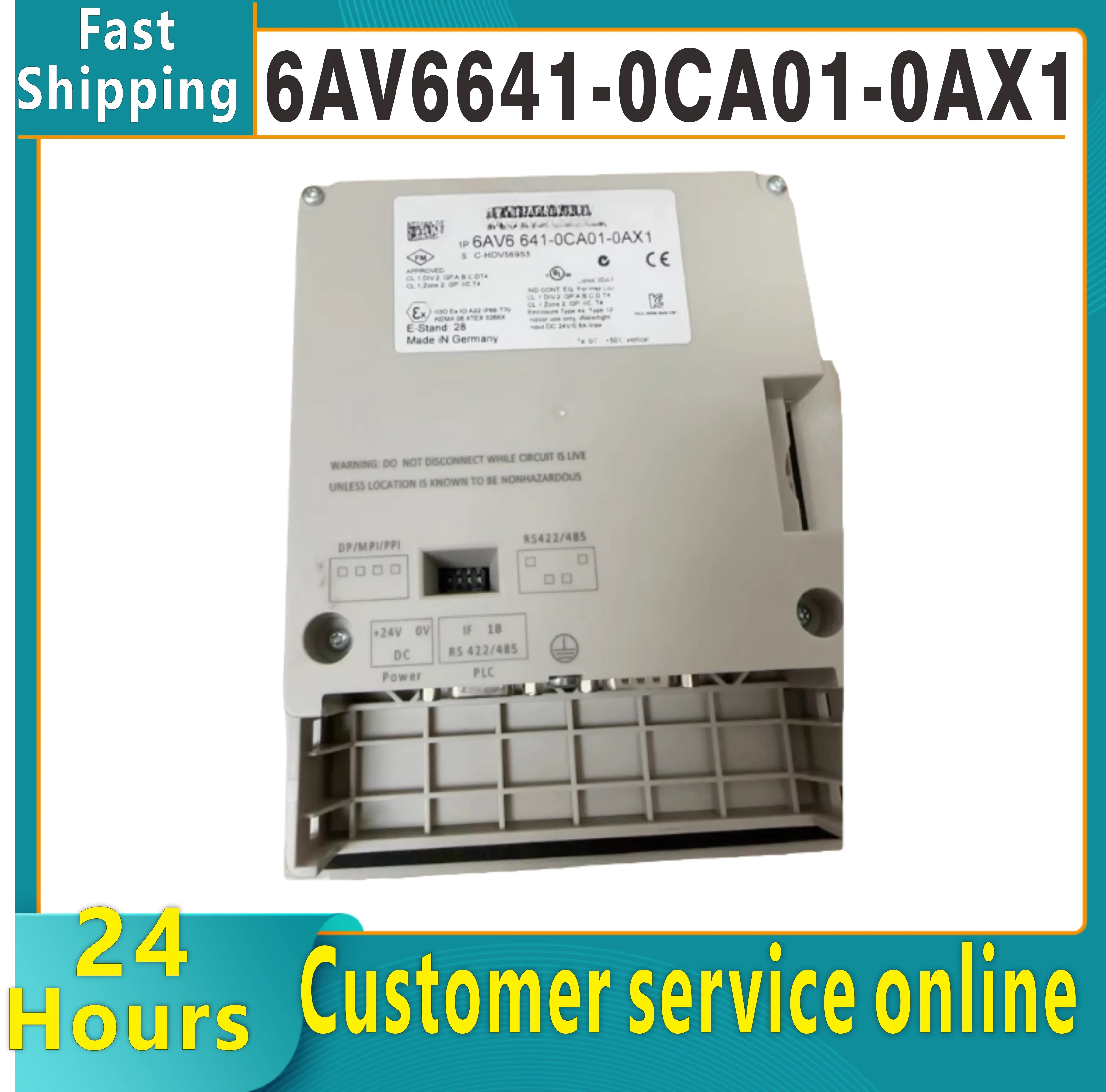 Новая панель управления 6AV6641-0CA01-0AX1 6AV6 641-0CA01-0AX1 6AV66 41-0CA01-0AX1 Быстрая доставка, гарантия один год
Новая панель управления 6AV6641-0CA01-0AX1 6AV6 641-0CA01-0AX1 6AV66 41-0CA01-0AX1 Быстрая доставка, гарантия один год