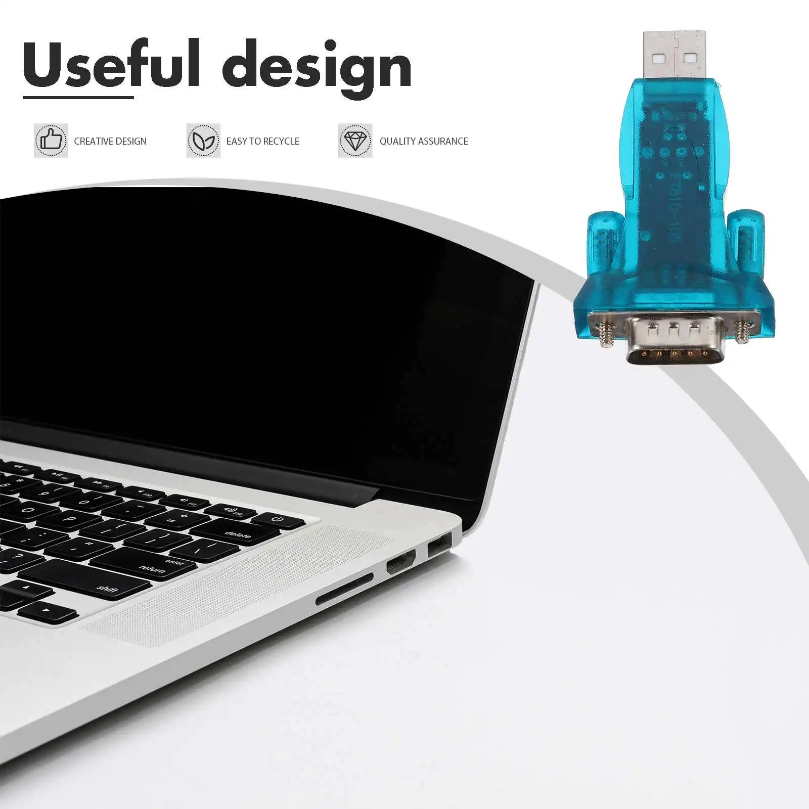 USB to Cable High Speed Data Transfer Plug and Play Adapter for Computer Printer Router Compatible with Multiple
USB to Cable High Speed Data Transfer Plug and Play Adapter for Computer Printer Router Compatible with Multiple