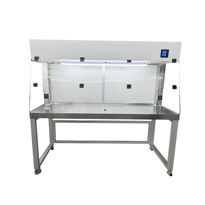 ST C5-W1200 Modern Design OEM Stainless Steel Laminar Flow Clean Bench Horizontal Type Aseptic Tissue Culture Table for Workshop
ST C5-W1200 Modern Design OEM Stainless Steel Laminar Flow Clean Bench Horizontal Type Aseptic Tissue Culture Table for Workshop
