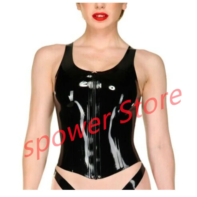 100% Handmade Latex Top with Front Zip Rubber Shirt Fetish Customize for Women Fashion Cosplay Costume
100% Handmade Latex Top with Front Zip Rubber Shirt Fetish Customize for Women Fashion Cosplay Costume