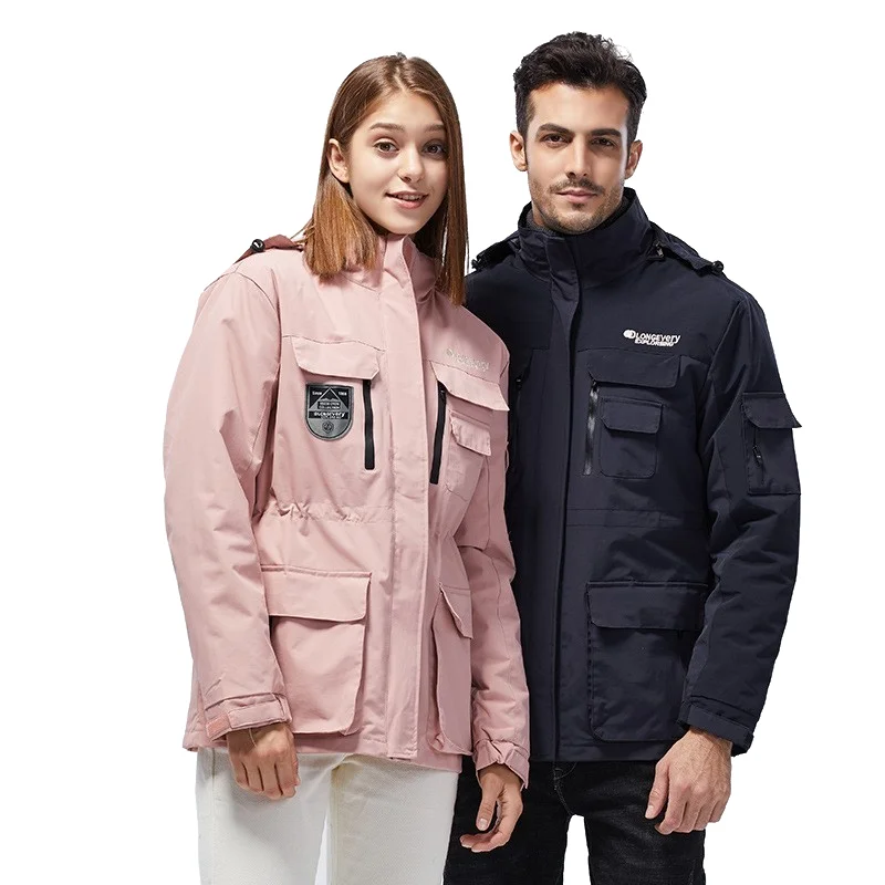 Male Female Winter 3 in 1 Jacket Cotton Padded Detachable Waterproof Trekking Hiking Fishing Climbing Skiing Jackets Windbreaker
Male Female Winter 3 in 1 Jacket Cotton Padded Detachable Waterproof Trekking Hiking Fishing Climbing Skiing Jackets Windbreaker