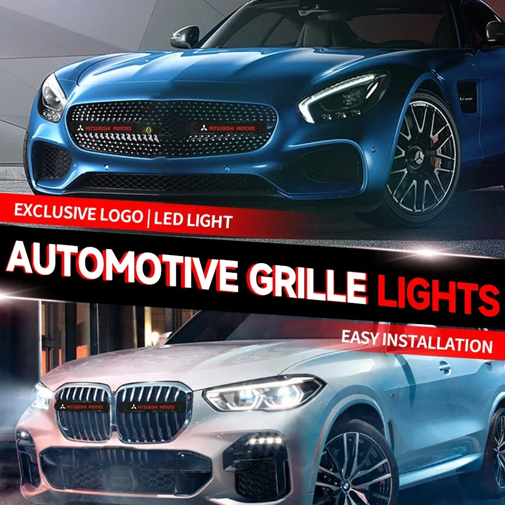 Car Mid-Net LED light Front Cover Grille Lamp Emblem Decor For Mitsubishi Asx Lancer Outlander Pajero Ralliart Accessories Car
Car Mid-Net LED light Front Cover Grille Lamp Emblem Decor For Mitsubishi Asx Lancer Outlander Pajero Ralliart Accessories Car