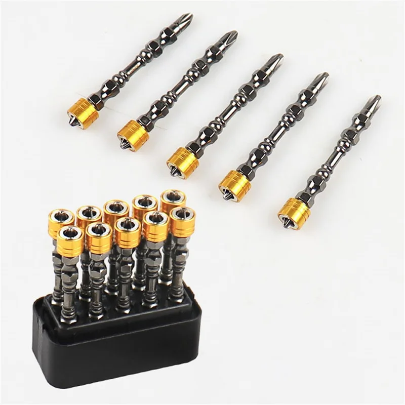 PH2 Hardness 65mm Single/Double Cross Head Hexagonal Handle Magnetic Electric Screwdriver With Ring Cross Screwdriver Set
PH2 Hardness 65mm Single/Double Cross Head Hexagonal Handle Magnetic Electric Screwdriver With Ring Cross Screwdriver Set