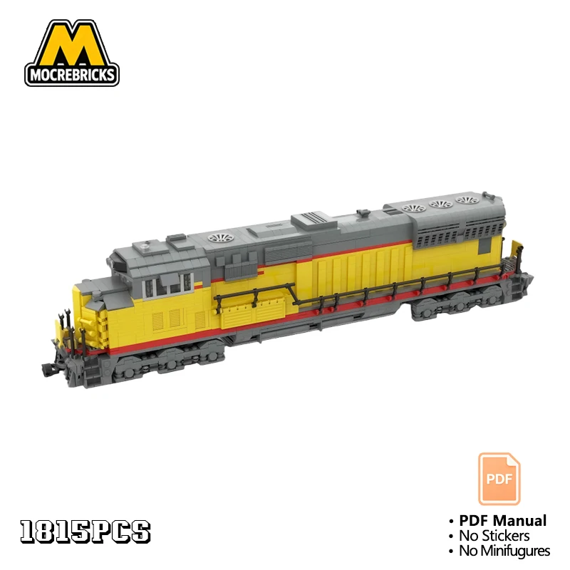 MOC City Freight Train Building Blocks Classic Yellow Diesel Locomotive Railway Model Bricks DIY Educational Toys For Adult Boy
MOC City Freight Train Building Blocks Classic Yellow Diesel Locomotive Railway Model Bricks DIY Educational Toys For Adult Boy