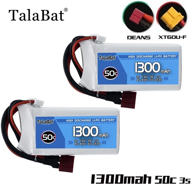 NEW 11.1V 1300mAh 50C LiPo Battery For RC Quadcopter Helicopter FPV Racing Drone Spare Parts 3s Rechargeable Battery
NEW 11.1V 1300mAh 50C LiPo Battery For RC Quadcopter Helicopter FPV Racing Drone Spare Parts 3s Rechargeable Battery
