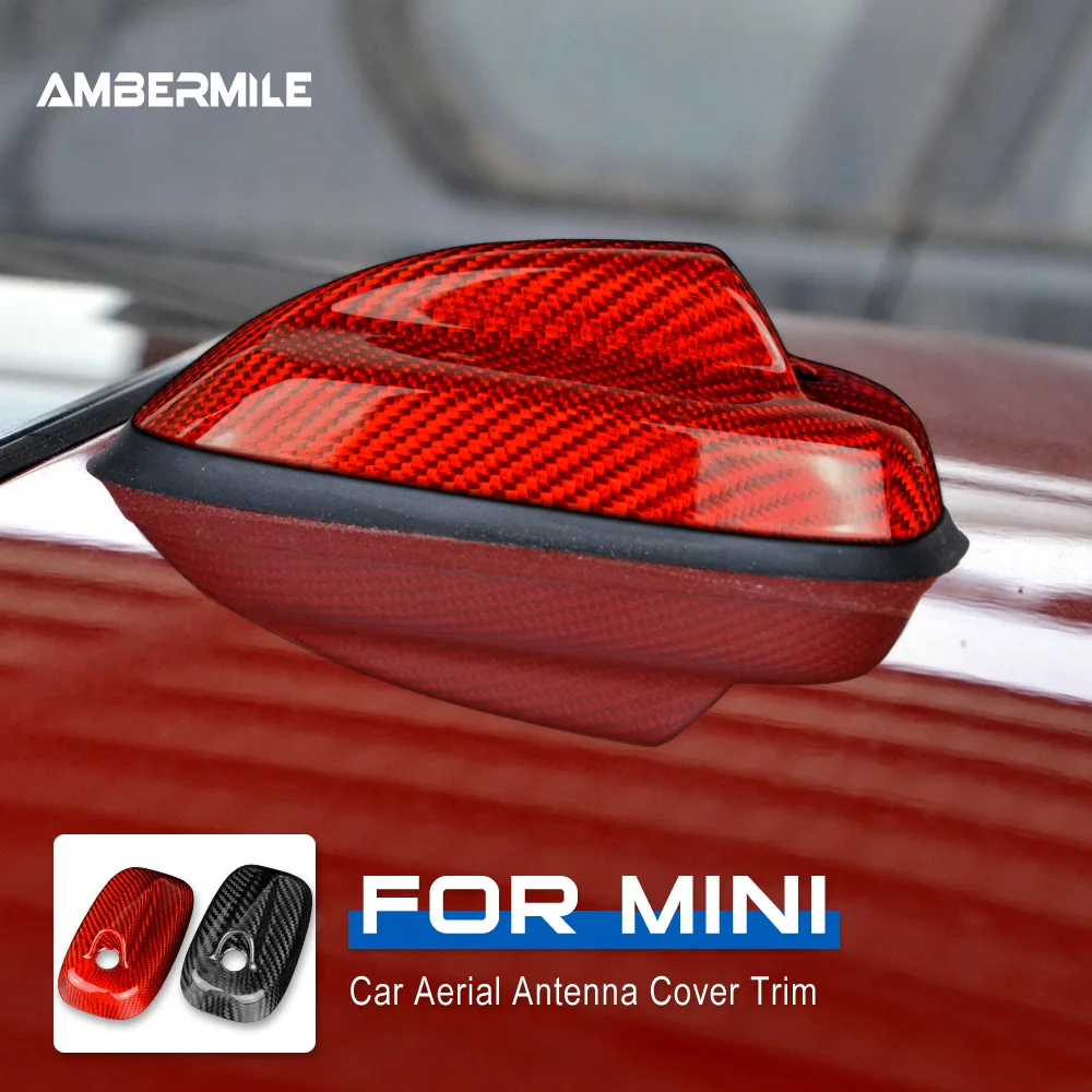 Black/Red Carbon Fiber for Mini Cooper F55 F56 Accessories Car Roof Shark Fin Antenna Signal Aerials for Mini F55 F56 Cover Trim
Black/Red Carbon Fiber for Mini Cooper F55 F56 Accessories Car Roof Shark Fin Antenna Signal Aerials for Mini F55 F56 Cover Trim