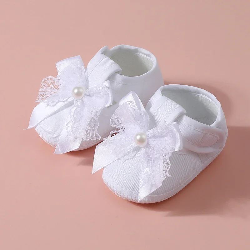 Infant Baby Girls Shoes Anti-slip Soft Sole Newborns First Walkers Sweet Bowknot Princess Wedding Birthday Shoes
Infant Baby Girls Shoes Anti-slip Soft Sole Newborns First Walkers Sweet Bowknot Princess Wedding Birthday Shoes