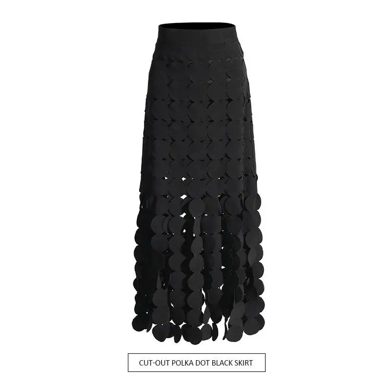 Ele High Waist A-Line Skirt Australian Sle Summer New Arrival Women's Faion Patchwork round Lace f-length Skirt 
Ele High Waist A-Line Skirt Australian Sle Summer New Arrival Women's Faion Patchwork round Lace f-length Skirt