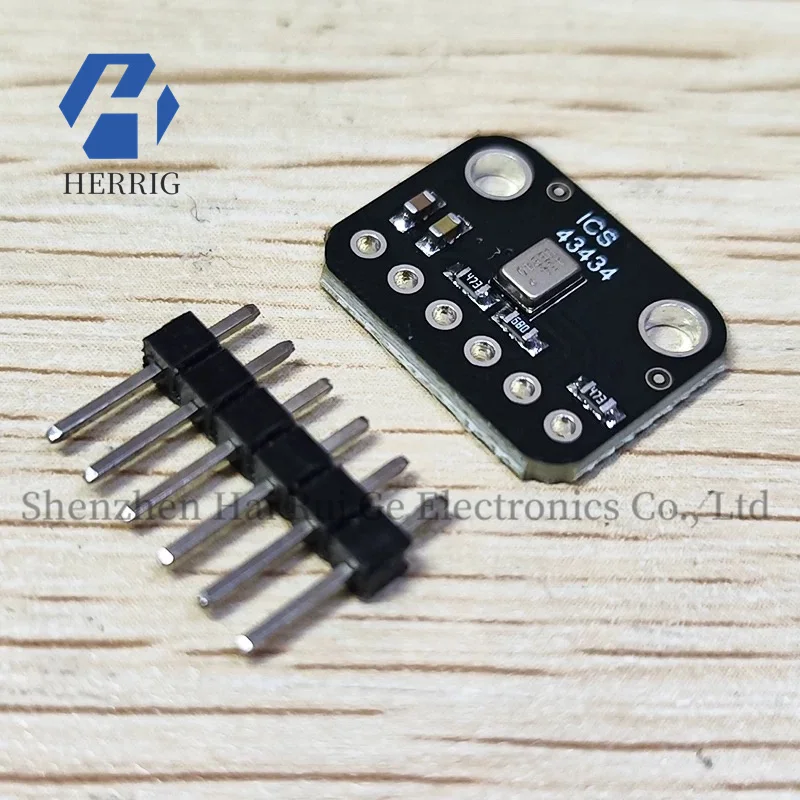 1PCS/LOT ICS-43434 I2S MEMS Microphone Module Breakout Low-cost low-pass filter
1PCS/LOT ICS-43434 I2S MEMS Microphone Module Breakout Low-cost low-pass filter