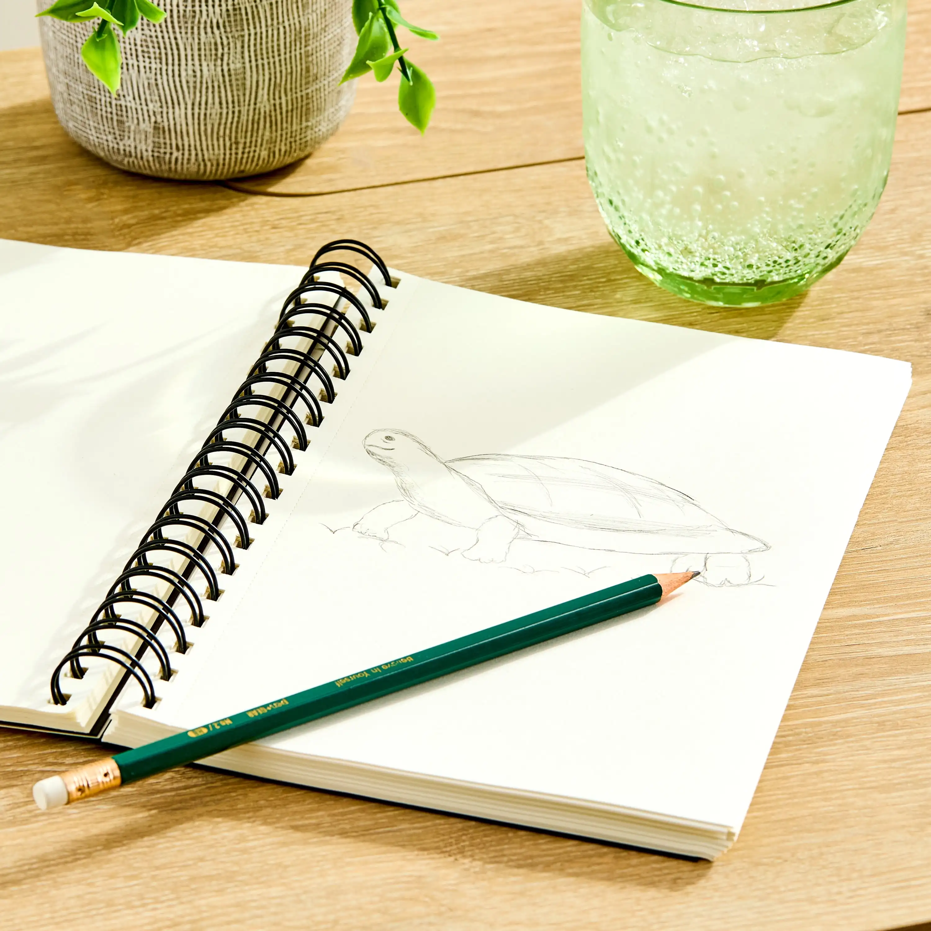 9 x 6 Inch Spiral Sketch Book 75 Sheets White Acid Free Perforated Premium Drawing Paper for Artists Students
9 x 6 Inch Spiral Sketch Book 75 Sheets White Acid Free Perforated Premium Drawing Paper for Artists Students