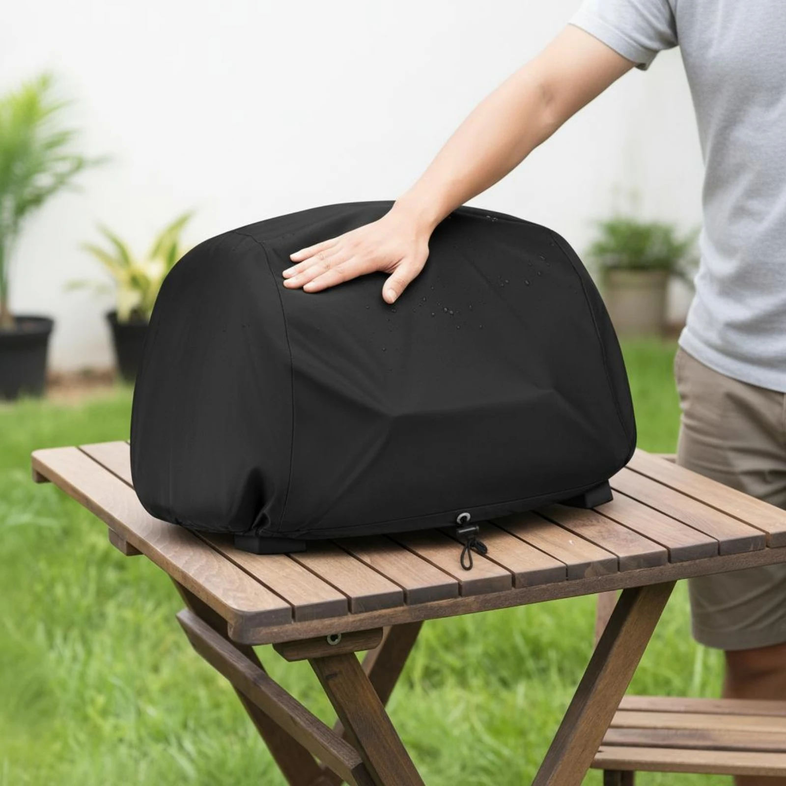 23 Inch Grill Cover Weather Resistant Waterproof Grill Cover Easy to Clean Drawstring Hem for Garden
23 Inch Grill Cover Weather Resistant Waterproof Grill Cover Easy to Clean Drawstring Hem for Garden