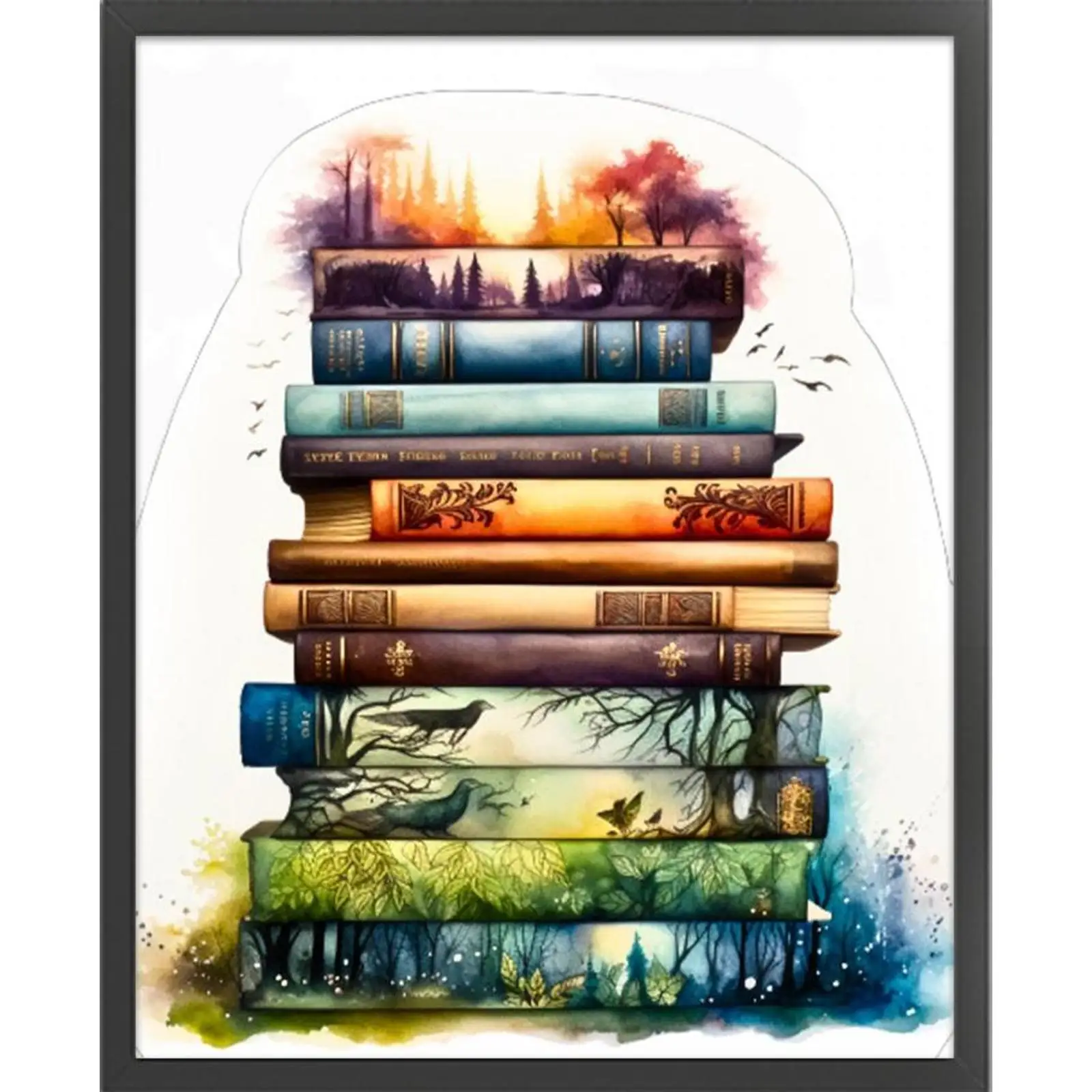 Full Embroidery cotton Thread 11CT Printed Pile of Book Cross Stitch 60x70cm
Full Embroidery cotton Thread 11CT Printed Pile of Book Cross Stitch 60x70cm