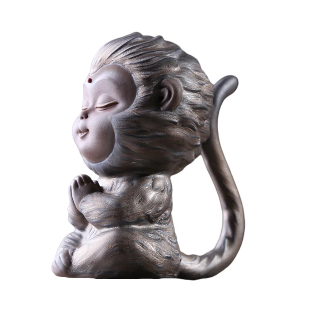 1Pcs Monkey Tea Pet Purple Clay Pottery Decoration Office Desktop Ornament for Indoor Outdoor Space Gift
1Pcs Monkey Tea Pet Purple Clay Pottery Decoration Office Desktop Ornament for Indoor Outdoor Space Gift