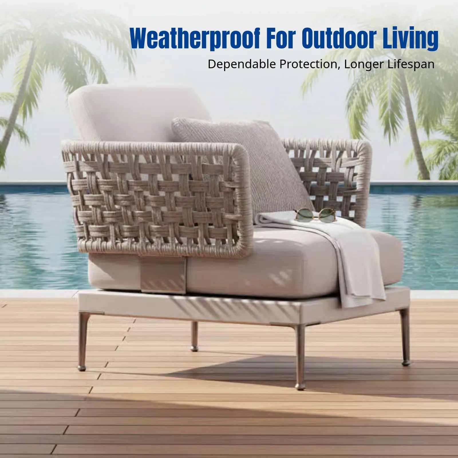 Уличный садовый диван из ротанга, мебель для патио с алюминиевым каркасом, водонепроницаемый, устойчивый к солнцу, секционный, для террасы
Уличный садовый диван из ротанга, мебель для патио с алюминиевым каркасом, водонепроницаемый, устойчивый к солнцу, секционный, для террасы