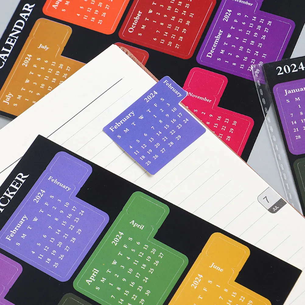 4 Sheets Self Adhesive Calendar Stickers Bright Colors Fade Resistant Write Information Convenience Calendar Stickers
4 Sheets Self Adhesive Calendar Stickers Bright Colors Fade Resistant Write Information Convenience Calendar Stickers