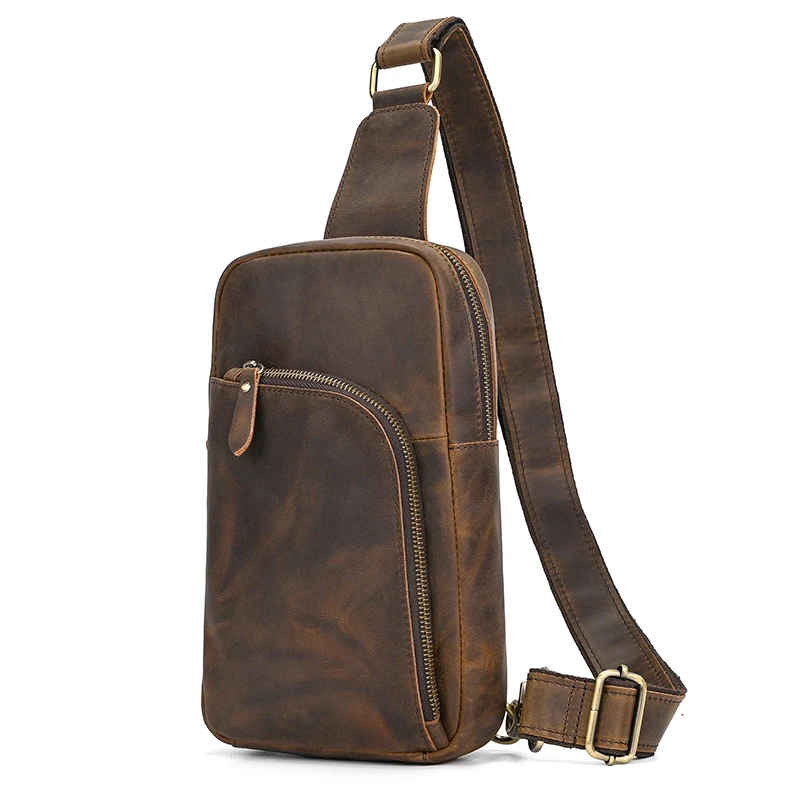 2026 New Arrivals Leather Chest Bag For Men Male Chest Pack Crossbody Bags For Man Single Shoulder Bag Genuine Leather Men Bags
2026 New Arrivals Leather Chest Bag For Men Male Chest Pack Crossbody Bags For Man Single Shoulder Bag Genuine Leather Men Bags