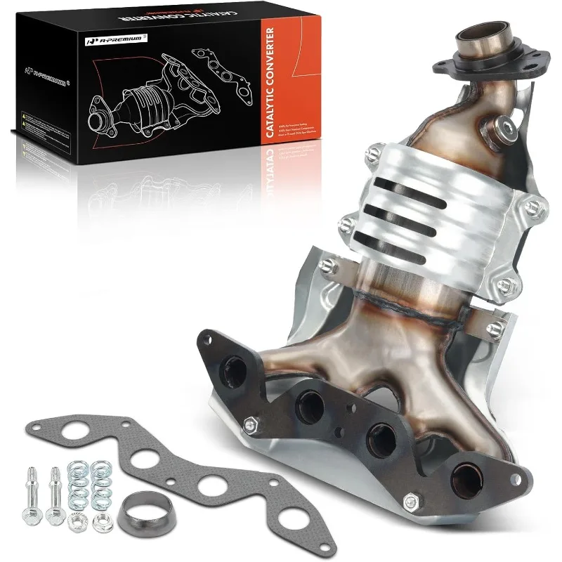 A-Premium Exhaust Manifold Catalytic Converter W/Gasket Kit Direct-Fit Compatible with Civic & Acura EL 2001-2005 L4 1.7L,
A-Premium Exhaust Manifold Catalytic Converter W/Gasket Kit Direct-Fit Compatible with Civic & Acura EL 2001-2005 L4 1.7L,