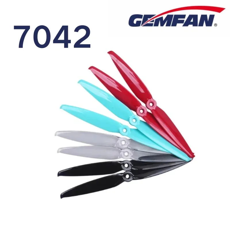 7inch Gemfan Flash 7042 2Blade PC Prop 5mm Hole FPV Drone Long Range Freestyle Racing CW CCW Props 2Pair 4PCS
7inch Gemfan Flash 7042 2Blade PC Prop 5mm Hole FPV Drone Long Range Freestyle Racing CW CCW Props 2Pair 4PCS