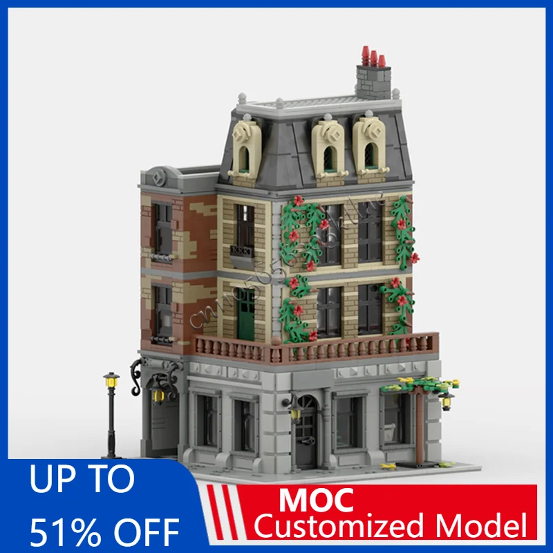 2372 Parts MOC City Street Views Medical Office Building Blocks Educational Assembly For Children Toys Popular Birthday Gifts
2372 Parts MOC City Street Views Medical Office Building Blocks Educational Assembly For Children Toys Popular Birthday Gifts