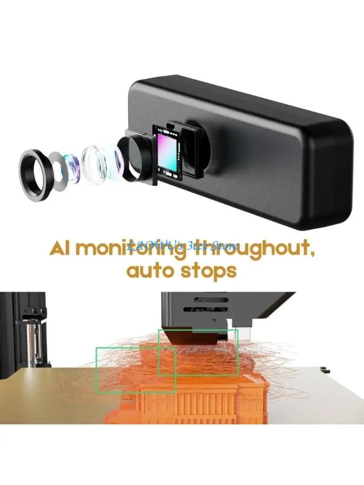 Y8AD 1920x1080P Camera Remote Monitoring for SK1 Printing Camera Clear Imaging, Temperature Control
Y8AD 1920x1080P Camera Remote Monitoring for SK1 Printing Camera Clear Imaging, Temperature Control