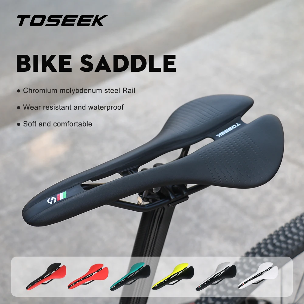 Bike Saddle Ultralight MTB/Road Cycling Seat Cushion Comfortable Ergonomic Bike Saddle Durable Road Gravel Bicycle accessories
Bike Saddle Ultralight MTB/Road Cycling Seat Cushion Comfortable Ergonomic Bike Saddle Durable Road Gravel Bicycle accessories
