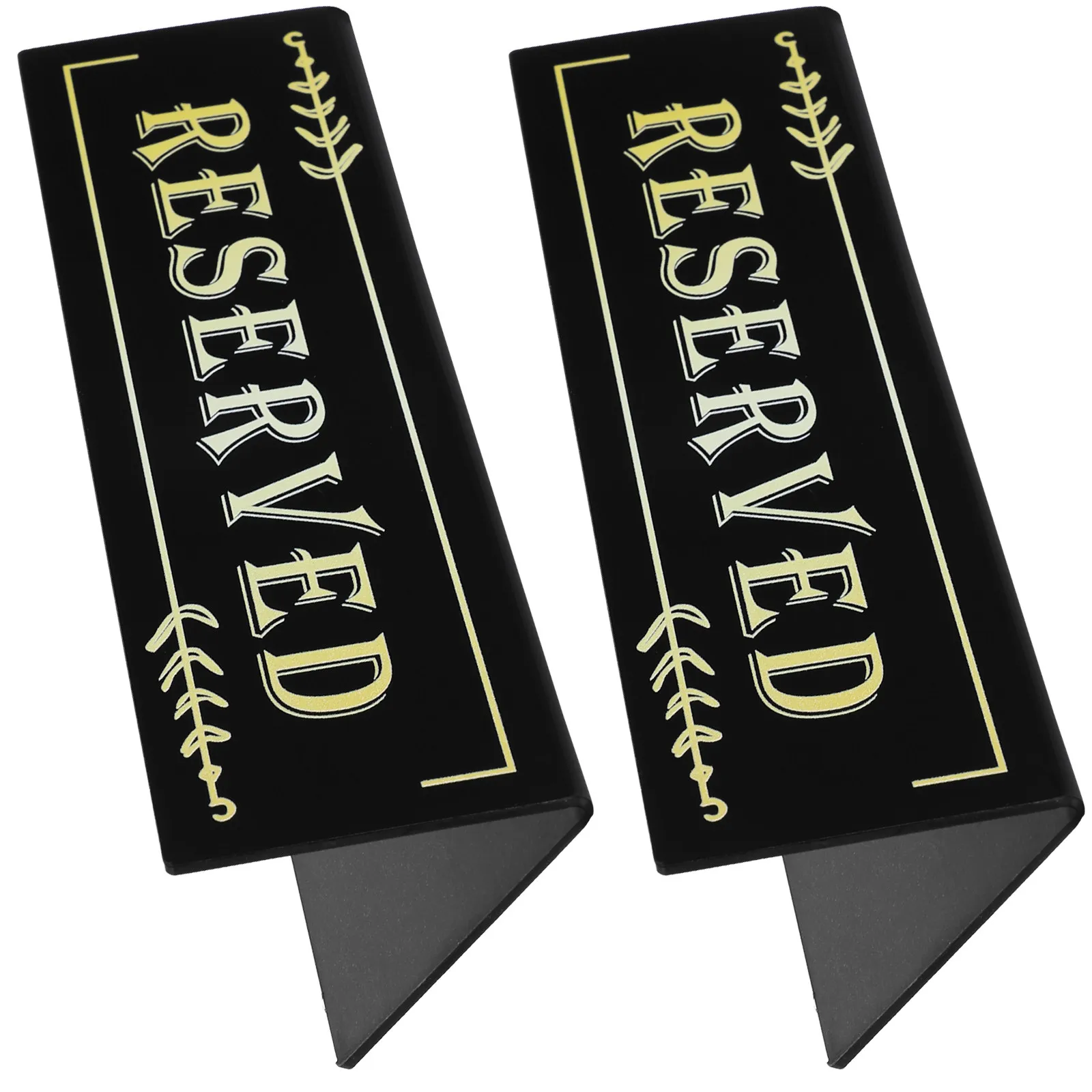 2Pcs High Clarity Acrylic Reserved Signs Table Place Cards for Wedding Events Parties Banquets Seating Organization Restaurant
2Pcs High Clarity Acrylic Reserved Signs Table Place Cards for Wedding Events Parties Banquets Seating Organization Restaurant